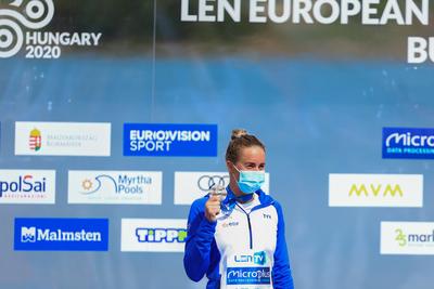 LEN European Aquatics Championships - 25km Open Water Swimming Women-stock-photo