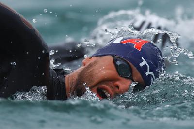 LEN European Aquatics Championships - SWIM-OPEN WATER 25KM MAN-stock-photo