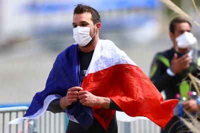 LEN European Aquatics Championships - SWIM-OPEN WATER 25KM MAN-stock-photo