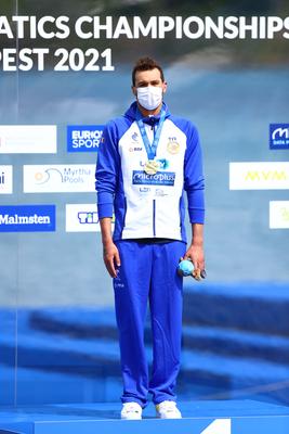 LEN European Aquatics Championships - SWIM-OPEN WATER 25KM MAN-stock-photo