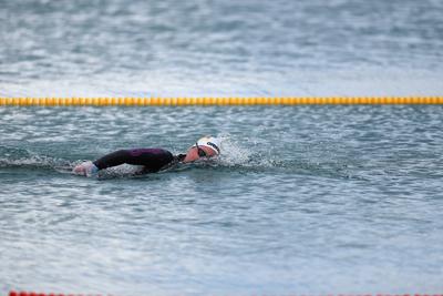 LEN European Aquatics Championships - SWIM-OPEN WATER 25KM - Woman-stock-photo
