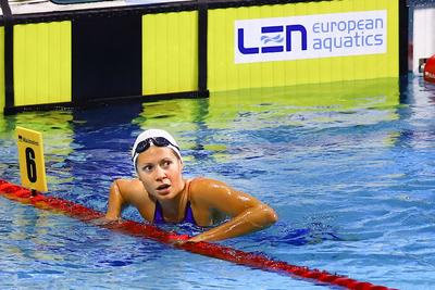 LEN European Water Championships - 200m-stock-photo