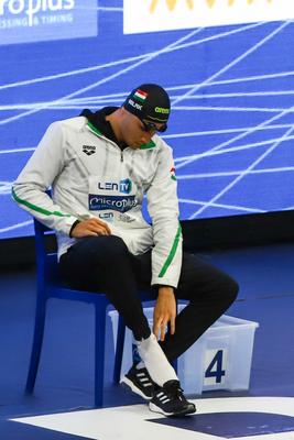 LEN European Aquatics Championships -  Mens 100m Butterfly Swimming-stock-photo