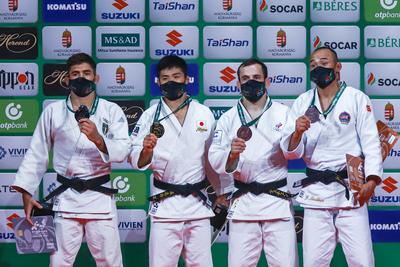 World Judo Championships Hungary 2021 - Day 2 Final Serie-stock-foto