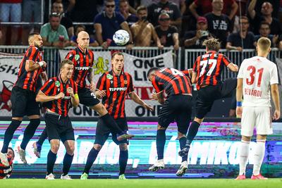 Football NB I - Budapest Honvéd-Debreceni VSC-stock-foto