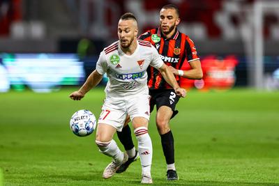 Football NB I - Budapest Honvéd-Debreceni VSC-stock-foto