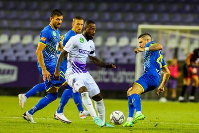 Football NB I - Újpest FC - Puskás Akadémia-stock-photo