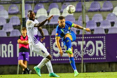 Football NB I - Újpest FC - Puskás Akadémia-stock-photo