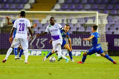 Football NB I - Újpest FC - Puskás Akadémia-stock-photo