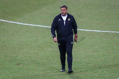 Football Conference League - FC Basel training before the match against Újpest FC-stock-foto