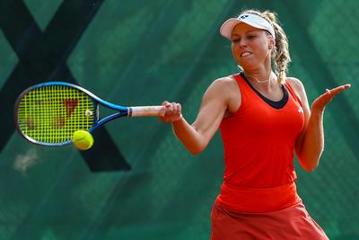 Naturtex Adult Hungarian National Championship Women 's Doubles Final 2021.-stock-foto