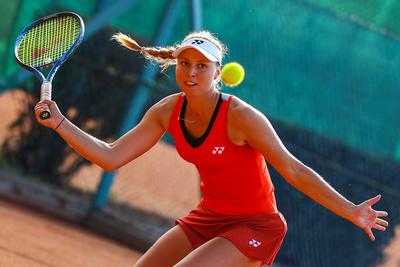 Naturtex Adult Hungarian National Championship Women 's Doubles Final 2021.-stock-photo