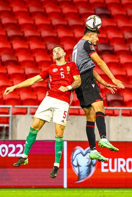 2022 FIFA World Cup Qualifier match between Hungary and Albania.-stock-photo