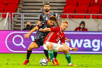 2022 FIFA World Cup Qualifier match between Hungary and Albania.-stock-foto