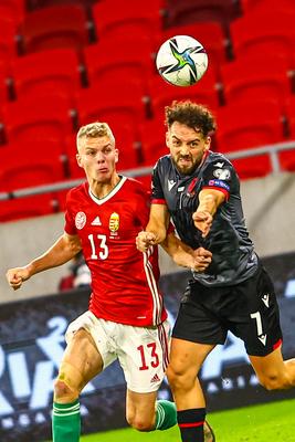 2022 FIFA World Cup Qualifier match between Hungary and Albania.-stock-foto