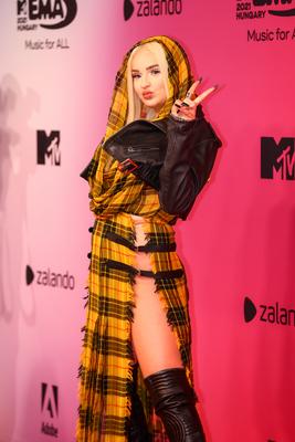 2021 MTV Europe Music Awards / Hungary-stock-photo