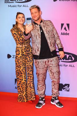 2021 MTV Europe Music Awards / Hungary-stock-foto