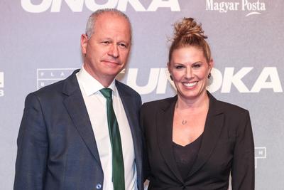 Az unoka - magyar filmdráma premierje-stock-foto