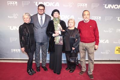 Az unoka - magyar filmdráma premierje-stock-foto