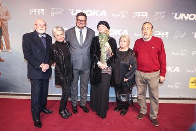 Az unoka - magyar filmdráma premierje-stock-foto