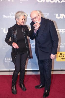 Az unoka - magyar filmdráma premierje-stock-foto