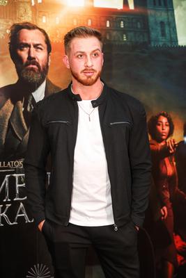 LEGENDÁS ÁLLATOK- DUMBLEDORE TITKAI- magyarországi gálapremier-stock-photo