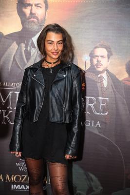 LEGENDÁS ÁLLATOK- DUMBLEDORE TITKAI- magyarországi gálapremier-stock-foto