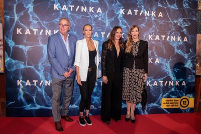 Katinka díszbemutató-stock-foto