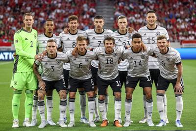 Hungary v Germany: UEFA Nations League - League Path Group 3-stock-photo