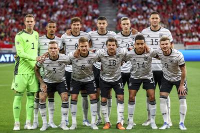 Hungary v Germany: UEFA Nations League - League Path Group 3-stock-photo