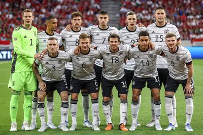 Hungary v Germany: UEFA Nations League - League Path Group 3-stock-photo