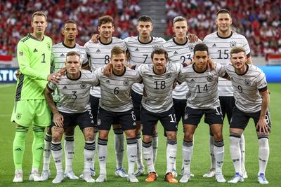 Hungary v Germany: UEFA Nations League - League Path Group 3-stock-photo