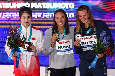 Budapest 2022 FINA World Championships: Swimming - Day 2-stock-foto