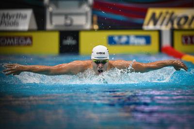 Budapest 2022 FINA World Championships: Swimming - Day 3-stock-photo