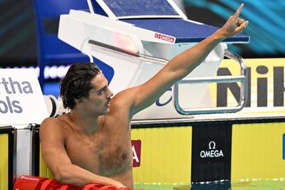 Budapest 2022 FINA World Championships: Swimming - Day 3-stock-photo