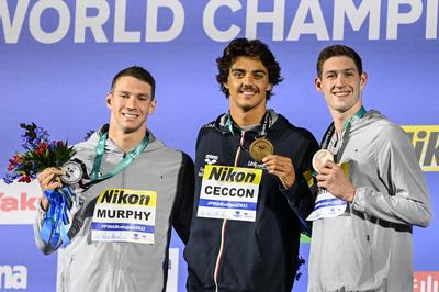 Budapest 2022 FINA World Championships: Swimming - Day 3-stock-foto