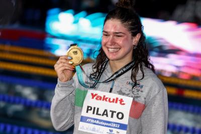 Budapest 2022 FINA World Championships: Swimming - Day 3-stock-foto