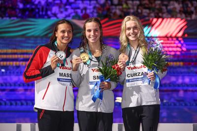 Budapest 2022 FINA World Championships: Swimming - Day 3-stock-foto