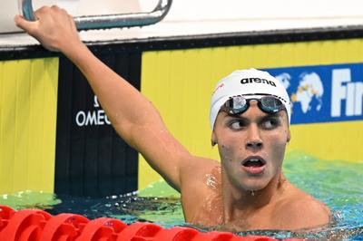 Budapest 2022 FINA World Championships: Swimming - Day 3-stock-photo