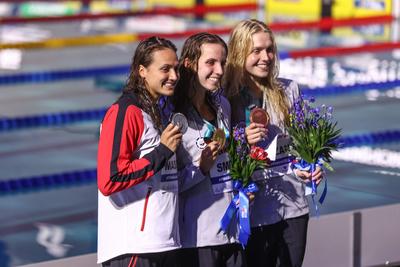 Budapest 2022 FINA World Championships: Swimming - Day 3-stock-foto