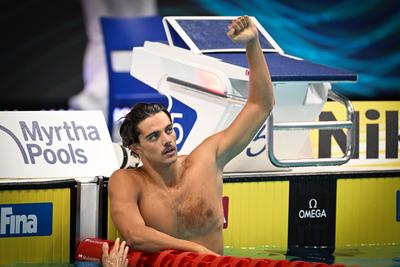 Budapest 2022 FINA World Championships: Swimming - Day 3.-stock-photo
