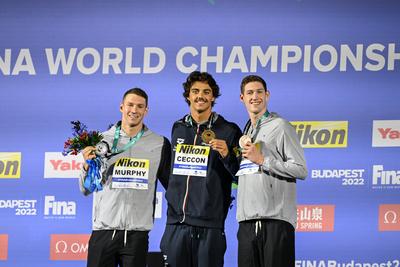 Budapest 2022 FINA World Championships: Swimming - Day 3-stock-photo