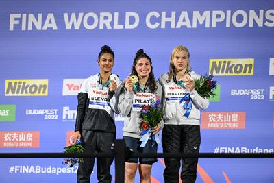 Budapest 2022 FINA World Championships: Swimming - Day 3-stock-foto