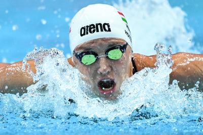 Budapest 2022 FINA World Championships: Swimming - Day 8.-stock-photo