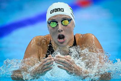 Budapest 2022 FINA World Championships: Swimming - Day 8.-stock-photo