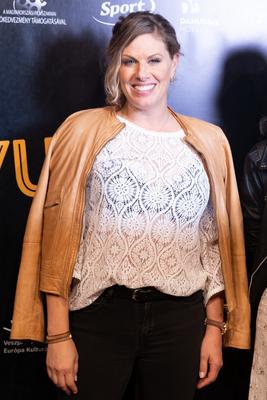 Nyugati nyaralás című magyar vígjáték díszbemutatója.-stock-foto