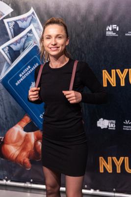 Nyugati nyaralás című magyar vígjáték díszbemutatója.-stock-foto