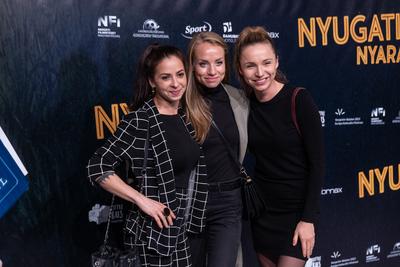 Nyugati nyaralás című magyar vígjáték díszbemutatója.-stock-foto