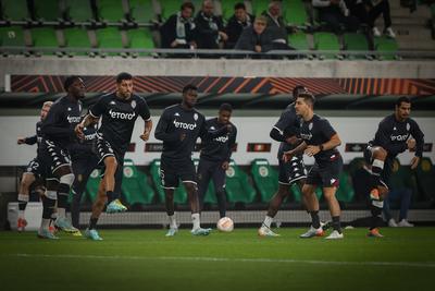 Ferencvaros TC - AS Monaco UEFA Europa League-stock-photo