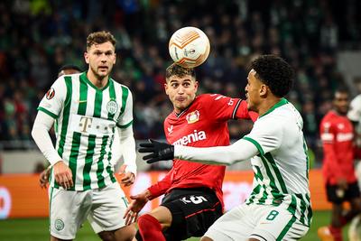 Ferencvarosi TC v Bayer 04 Leverkusen: Round of 16 Leg Two - UEFA Europa League-stock-foto